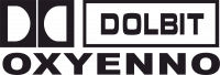  Наклейка Dolbit oxyenno 10x30 Черный