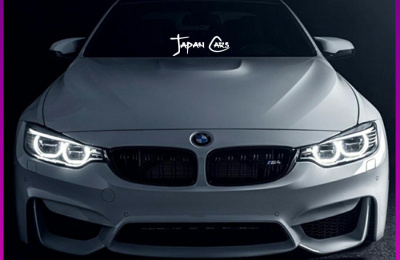 Наклейка на лобовое стекло: "Japan Cars"