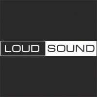  Наклейка Loud Sound длинна 20см Белый