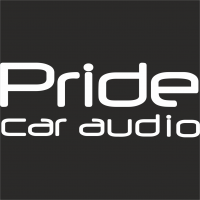  Наклейка Pride car audio 10x30 Белый