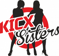  Наклейка KICX Sisters 20x20 Черный