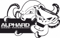  Наклейка Alphard осьминог 15x25 Черный