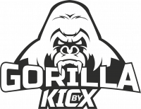  Наклейка Gorilla by KICX 15x20 Черный